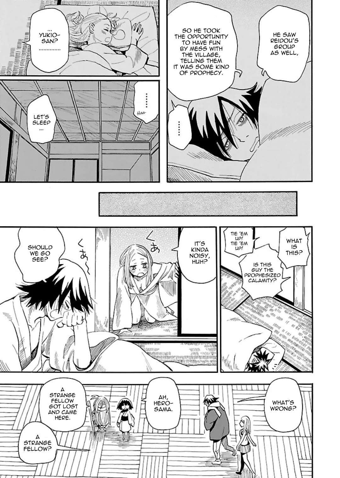 The Nihonmatsu Siblings and the Adventure of Wooden Valley Chapter 4 page 11 - Chapter 4: The Foreigners and the Village of Fortune