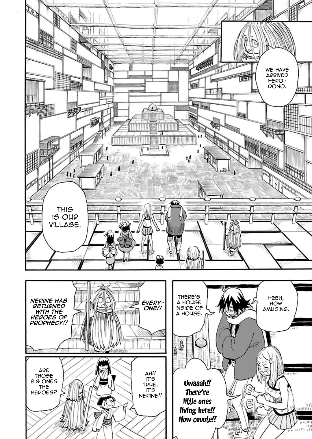 The Nihonmatsu Siblings and the Adventure of Wooden Valley Chapter 4 page 4 - Chapter 4: The Foreigners and the Village of Fortune