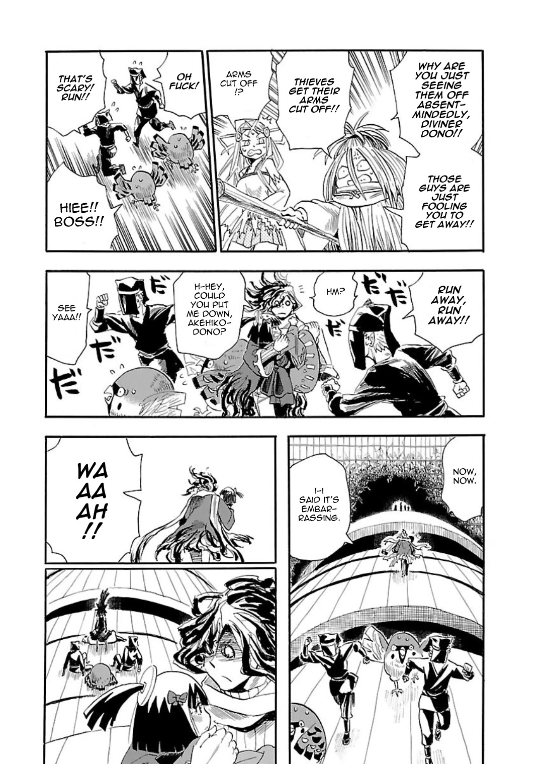 The Nihonmatsu Siblings and the Adventure of Wooden Valley Chapter 5 page 12 - Chapter 5: Reidou Kurakichi and the Poverty God