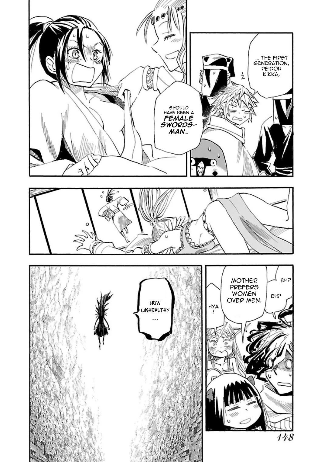 The Nihonmatsu Siblings and the Adventure of Wooden Valley Chapter 5 page 24 - Chapter 5: Reidou Kurakichi and the Poverty God