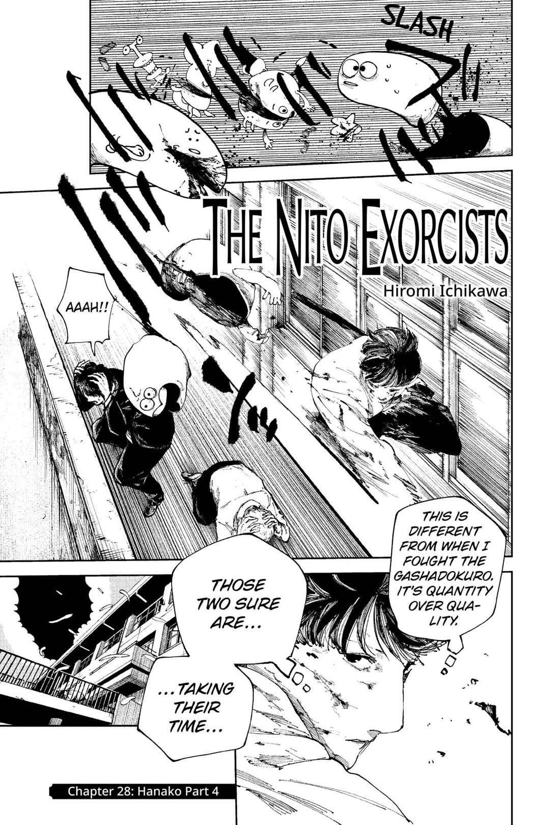 The Nito Exorcists Chapter 28 page 1 - Chapter 28: Hanako Part 4