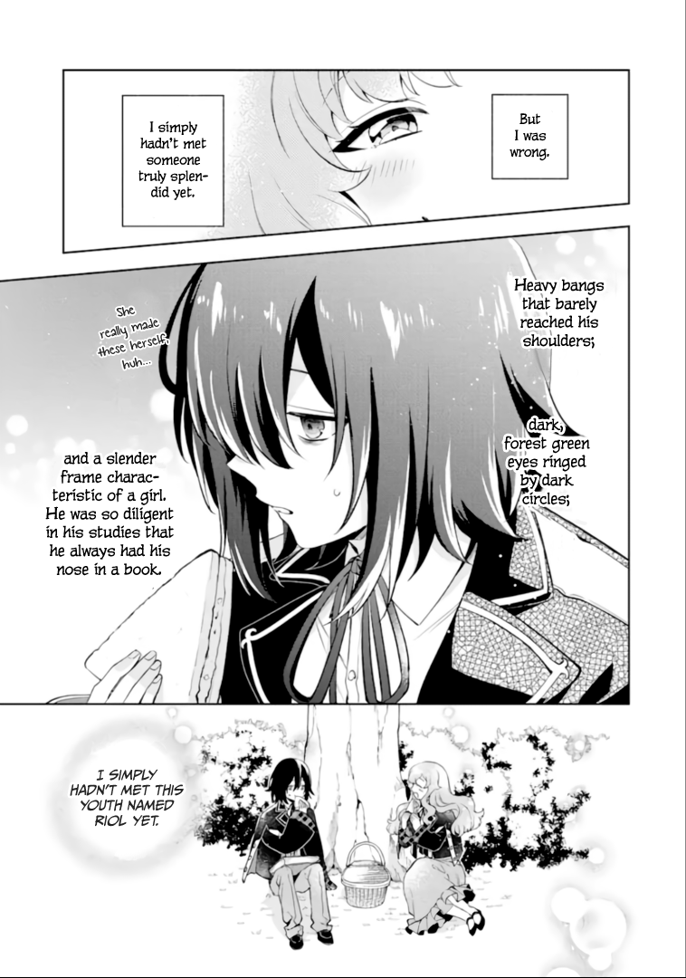 The Noble Girl With a Crush on a Plain and Studious Guy Finds the Arrogant Prince to Be a Nuisance Chapter 1.1 page 9 - Chapter 1.1