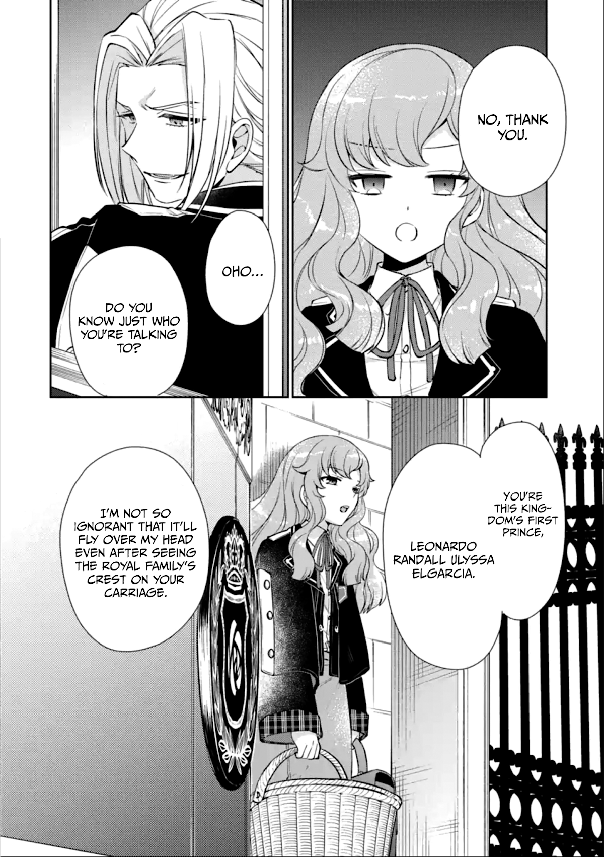 The Noble Girl With a Crush on a Plain and Studious Guy Finds the Arrogant Prince to Be a Nuisance Chapter 1.2 page 15 - Chapter 1.2