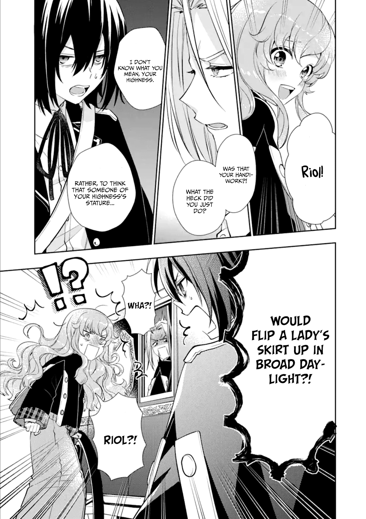 The Noble Girl With a Crush on a Plain and Studious Guy Finds the Arrogant Prince to Be a Nuisance Chapter 1.3 page 2 - Chapter 1.3