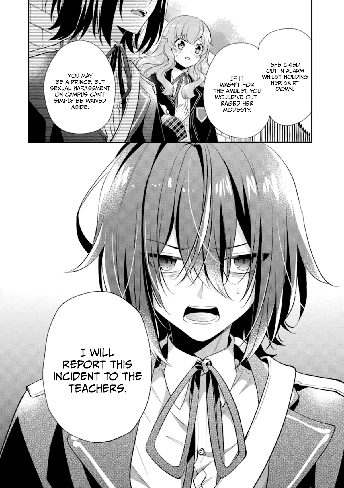 The Noble Girl With a Crush on a Plain and Studious Guy Finds the Arrogant Prince to Be a Nuisance Chapter 1.3 page 5 - Chapter 1.3