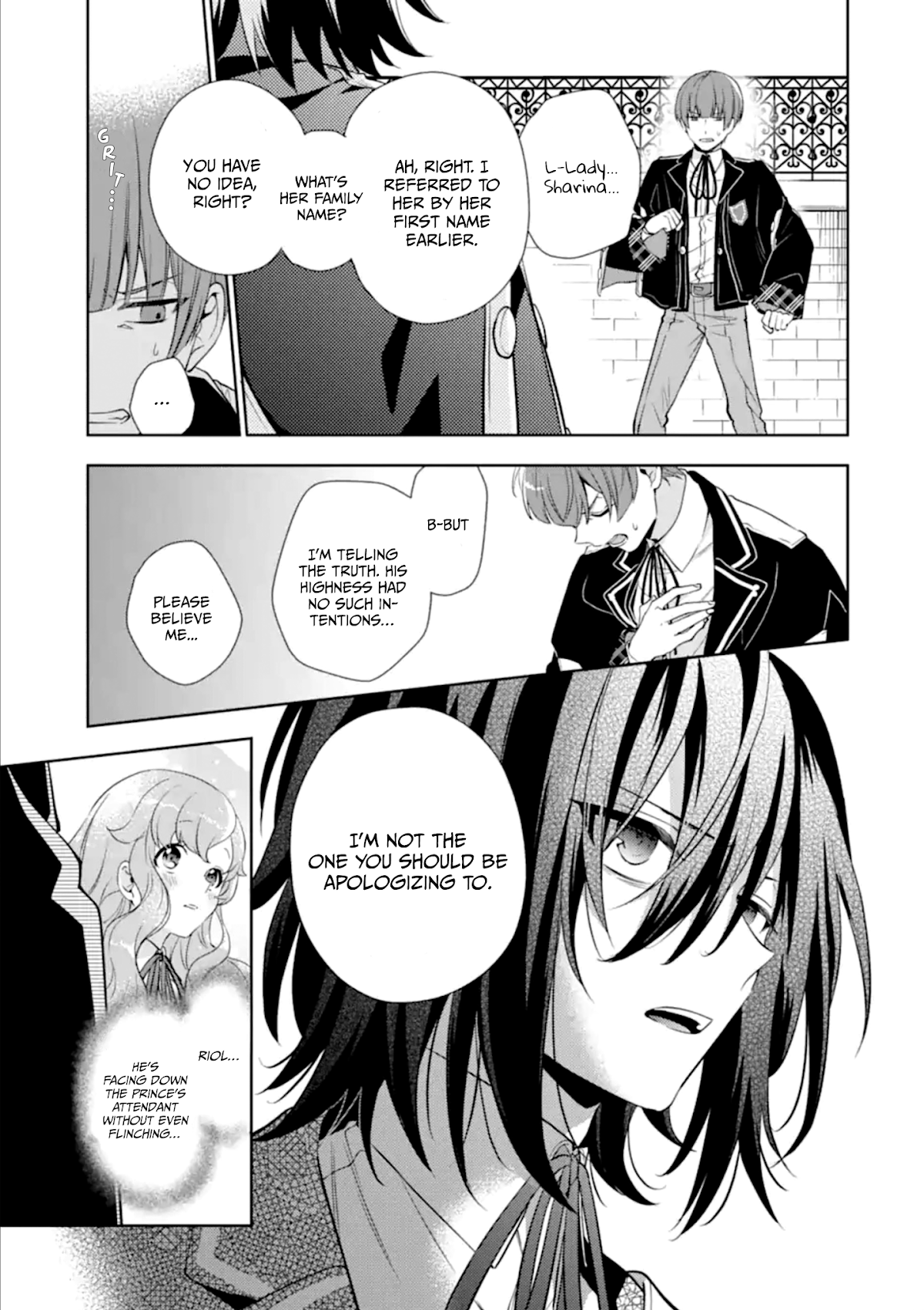 The Noble Girl With a Crush on a Plain and Studious Guy Finds the Arrogant Prince to Be a Nuisance Chapter 1.3 page 8 - Chapter 1.3