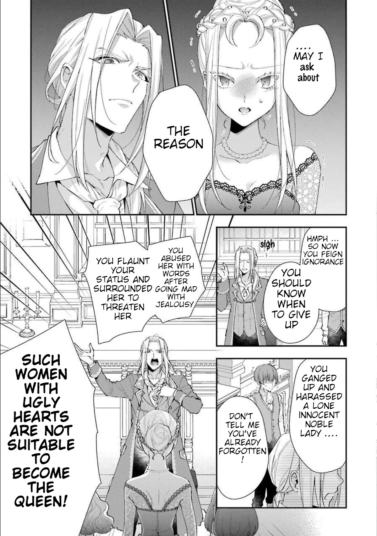 The Noble Girl With a Crush on a Plain and Studious Guy Finds the Arrogant Prince to Be a Nuisance Chapter 10 page 10 - Chapter 10: The death sentence