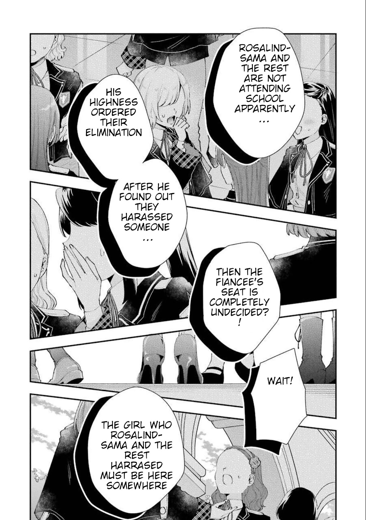 The Noble Girl With a Crush on a Plain and Studious Guy Finds the Arrogant Prince to Be a Nuisance Chapter 10 page 19 - Chapter 10: The death sentence