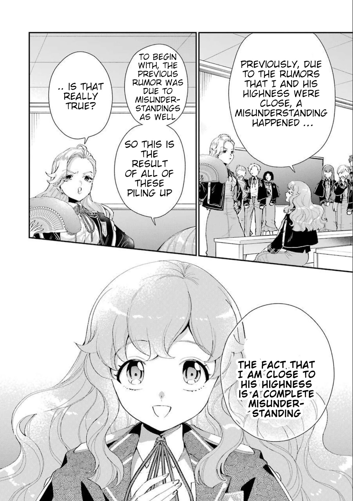 The Noble Girl With a Crush on a Plain and Studious Guy Finds the Arrogant Prince to Be a Nuisance Chapter 10 page 23 - Chapter 10: The death sentence