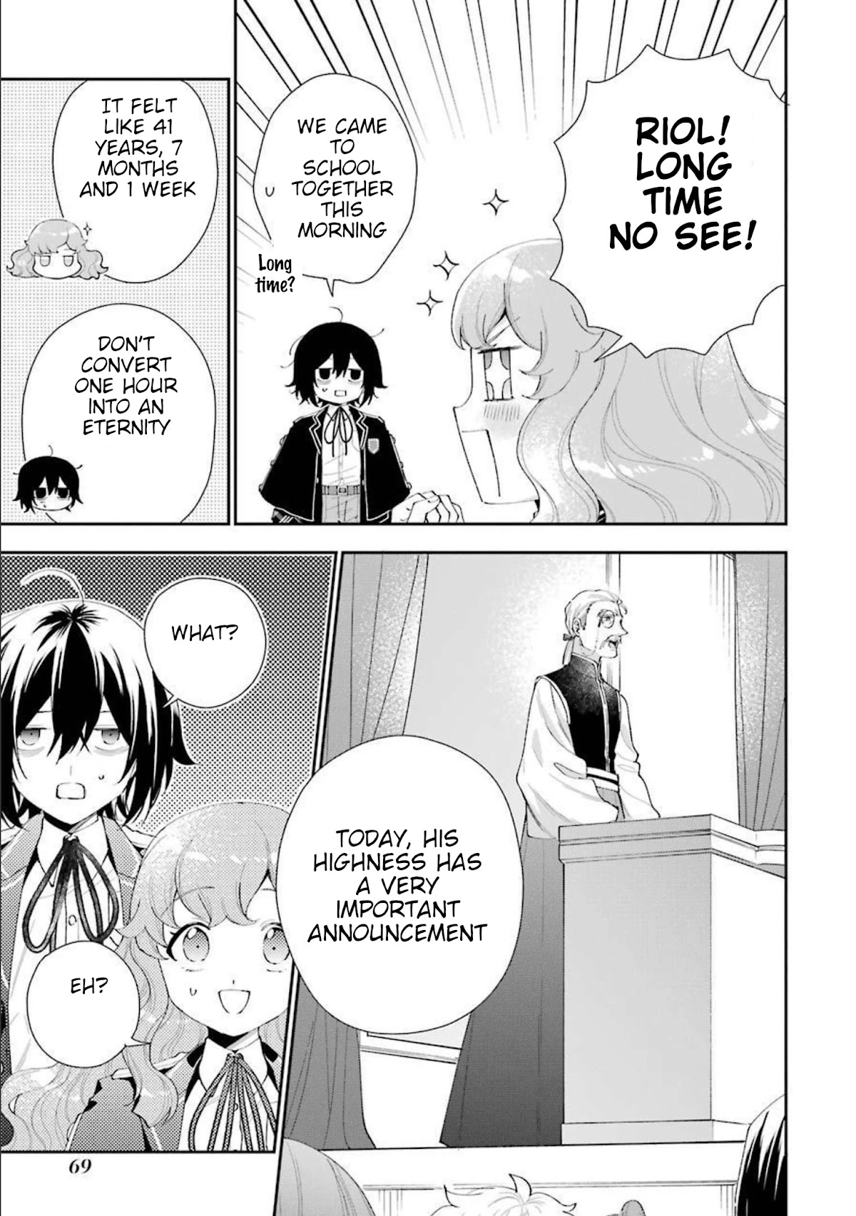 The Noble Girl With a Crush on a Plain and Studious Guy Finds the Arrogant Prince to Be a Nuisance Chapter 10 page 30 - Chapter 10: The death sentence