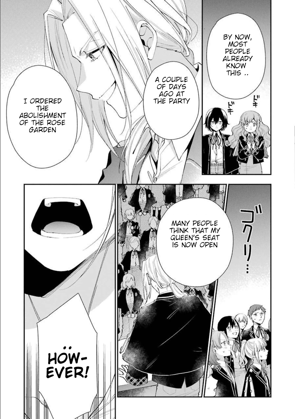 The Noble Girl With a Crush on a Plain and Studious Guy Finds the Arrogant Prince to Be a Nuisance Chapter 10 page 32 - Chapter 10: The death sentence