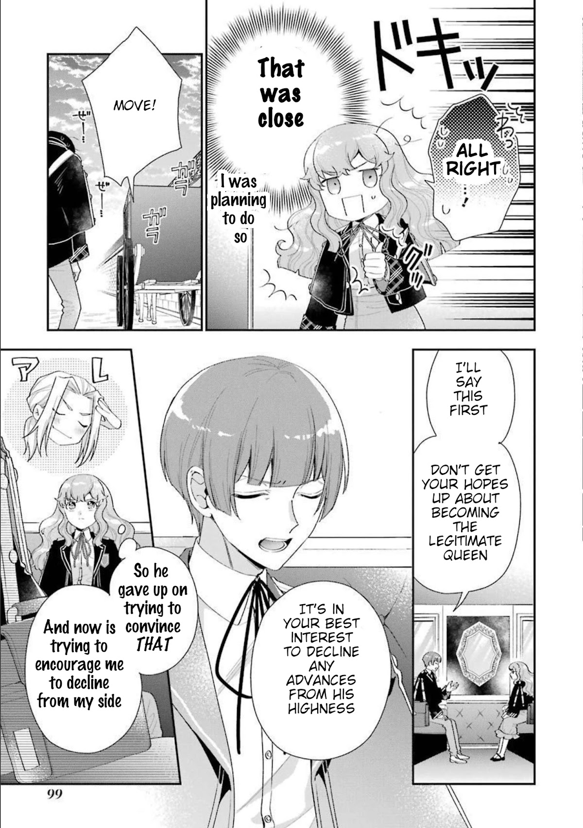 The Noble Girl With a Crush on a Plain and Studious Guy Finds the Arrogant Prince to Be a Nuisance Chapter 11 page 19 - Chapter 11: The kidnapped princess