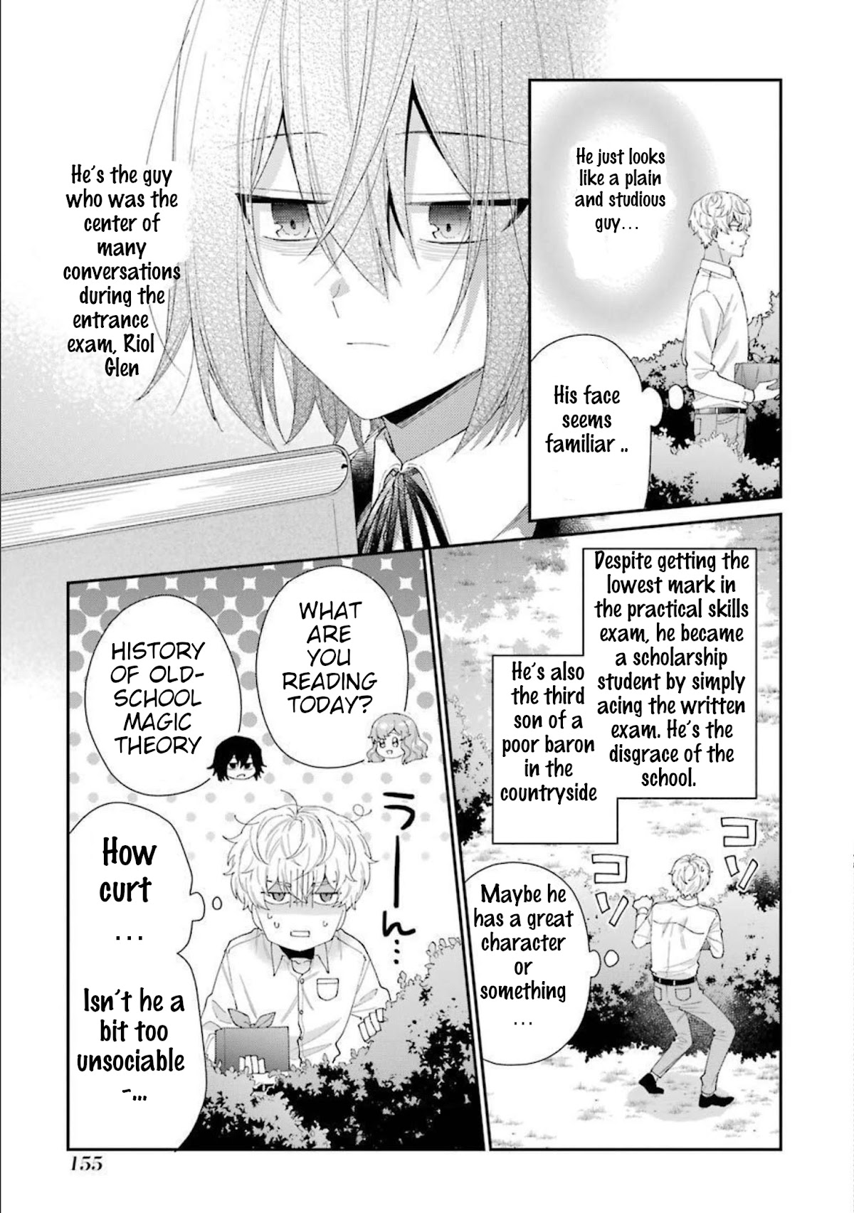 The Noble Girl With a Crush on a Plain and Studious Guy Finds the Arrogant Prince to Be a Nuisance Chapter 12.5 page 6 - Chapter 12.5: Volume 3 Extra