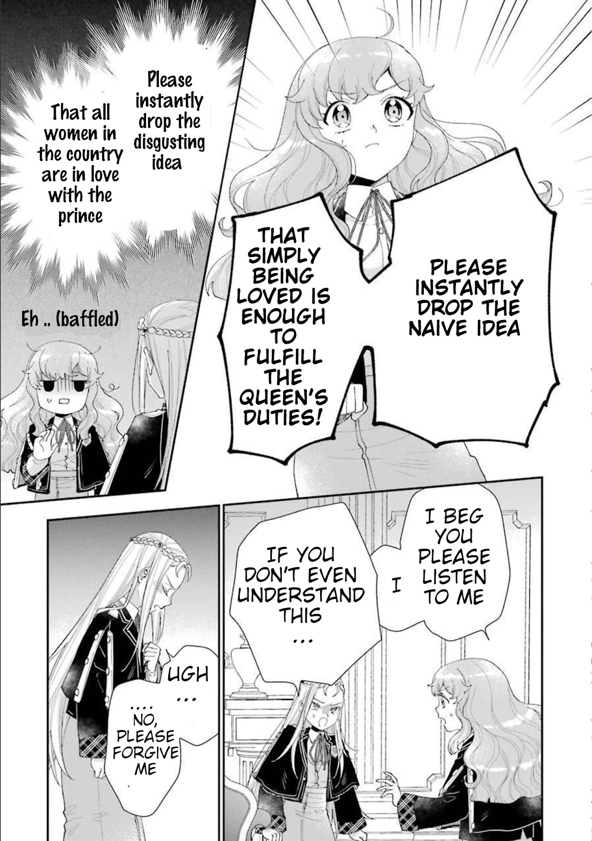 The Noble Girl With a Crush on a Plain and Studious Guy Finds the Arrogant Prince to Be a Nuisance Chapter 12 page 17 - Chapter 12: The captive princess