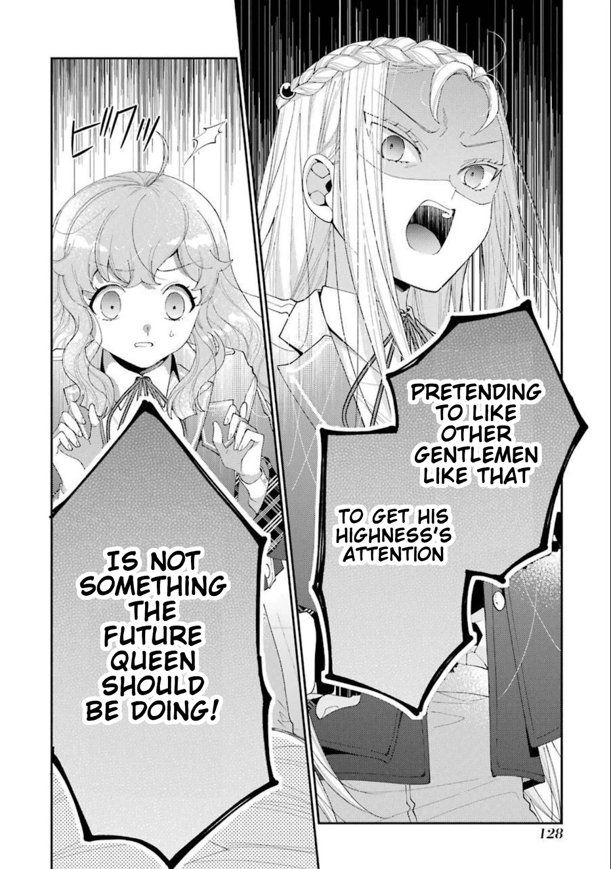 The Noble Girl With a Crush on a Plain and Studious Guy Finds the Arrogant Prince to Be a Nuisance Chapter 12 page 20 - Chapter 12: The captive princess