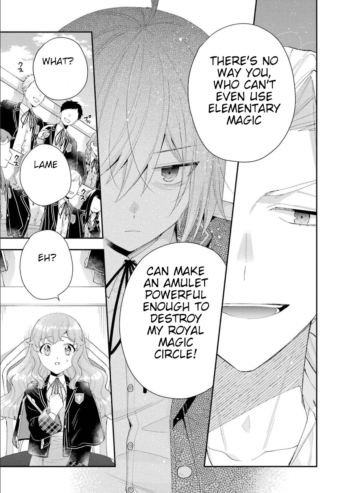 The Noble Girl With a Crush on a Plain and Studious Guy Finds the Arrogant Prince to Be a Nuisance Chapter 13 page 12 - Chapter 13: The duel