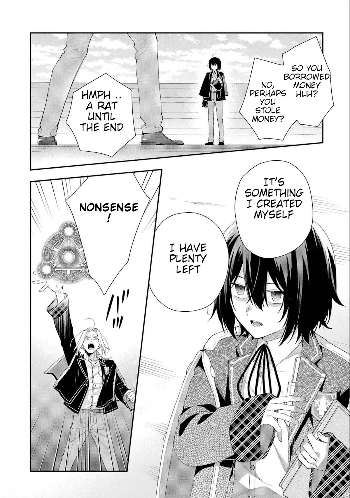 The Noble Girl With a Crush on a Plain and Studious Guy Finds the Arrogant Prince to Be a Nuisance Chapter 13 page 19 - Chapter 13: The duel