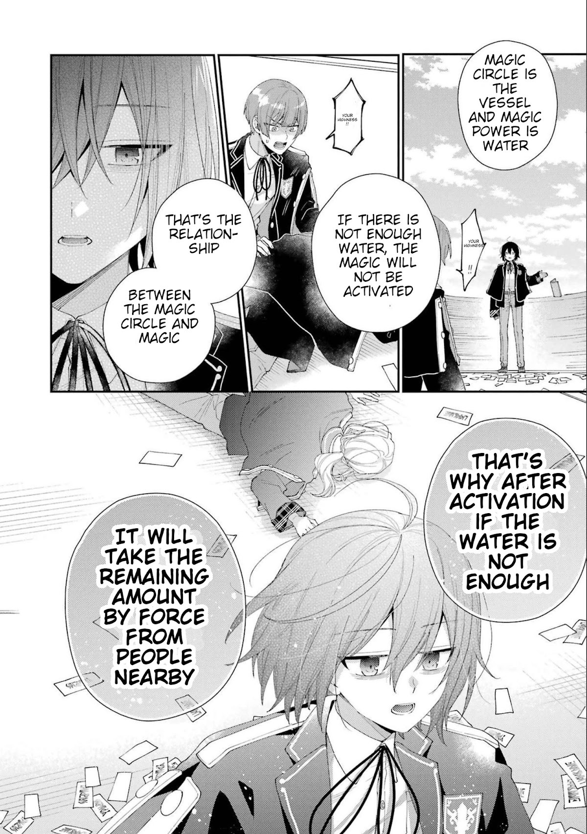 The Noble Girl With a Crush on a Plain and Studious Guy Finds the Arrogant Prince to Be a Nuisance Chapter 13 page 33 - Chapter 13: The duel