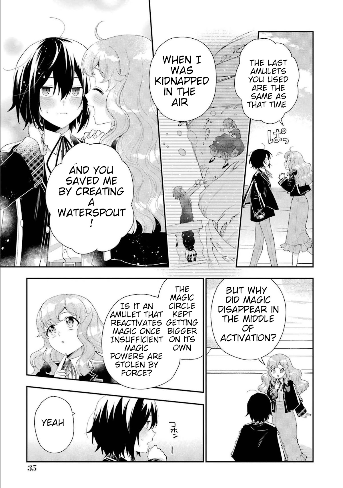 The Noble Girl With a Crush on a Plain and Studious Guy Finds the Arrogant Prince to Be a Nuisance Chapter 13 page 36 - Chapter 13: The duel
