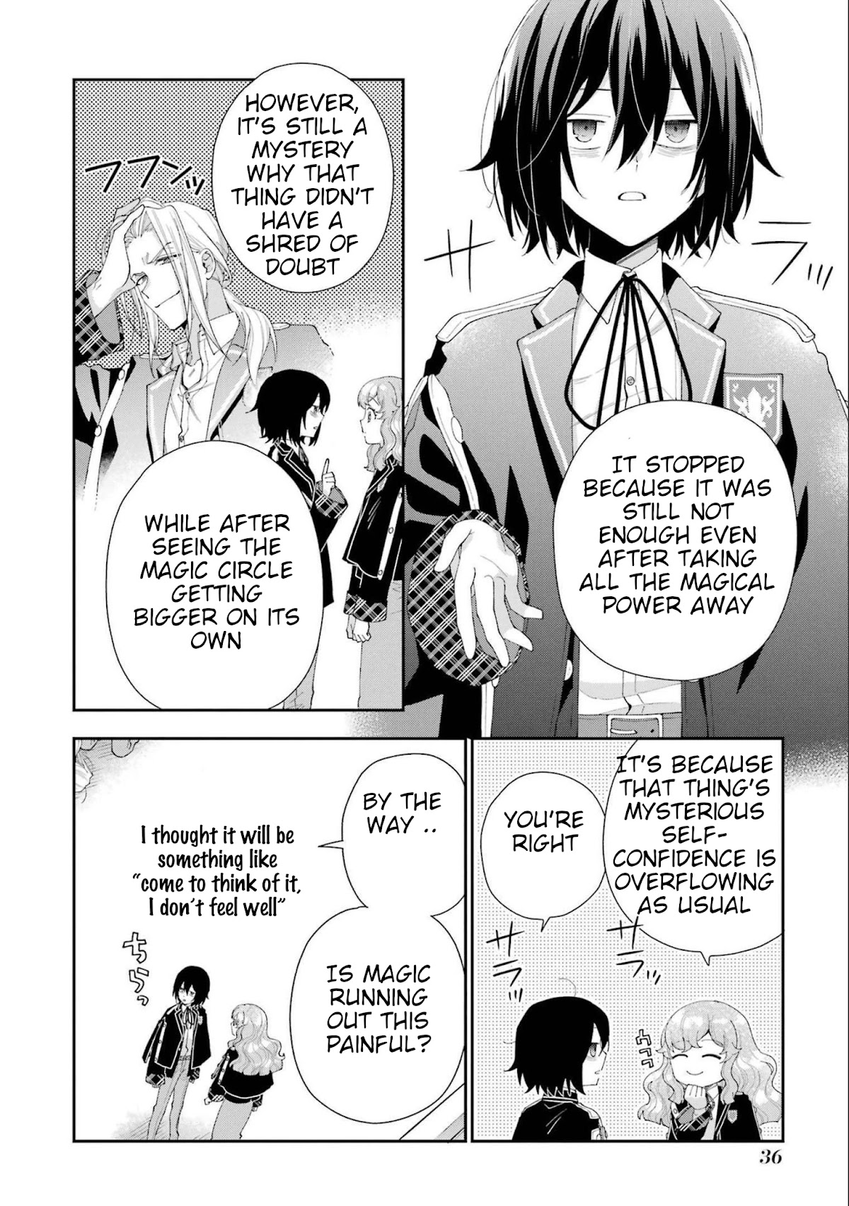 The Noble Girl With a Crush on a Plain and Studious Guy Finds the Arrogant Prince to Be a Nuisance Chapter 13 page 37 - Chapter 13: The duel