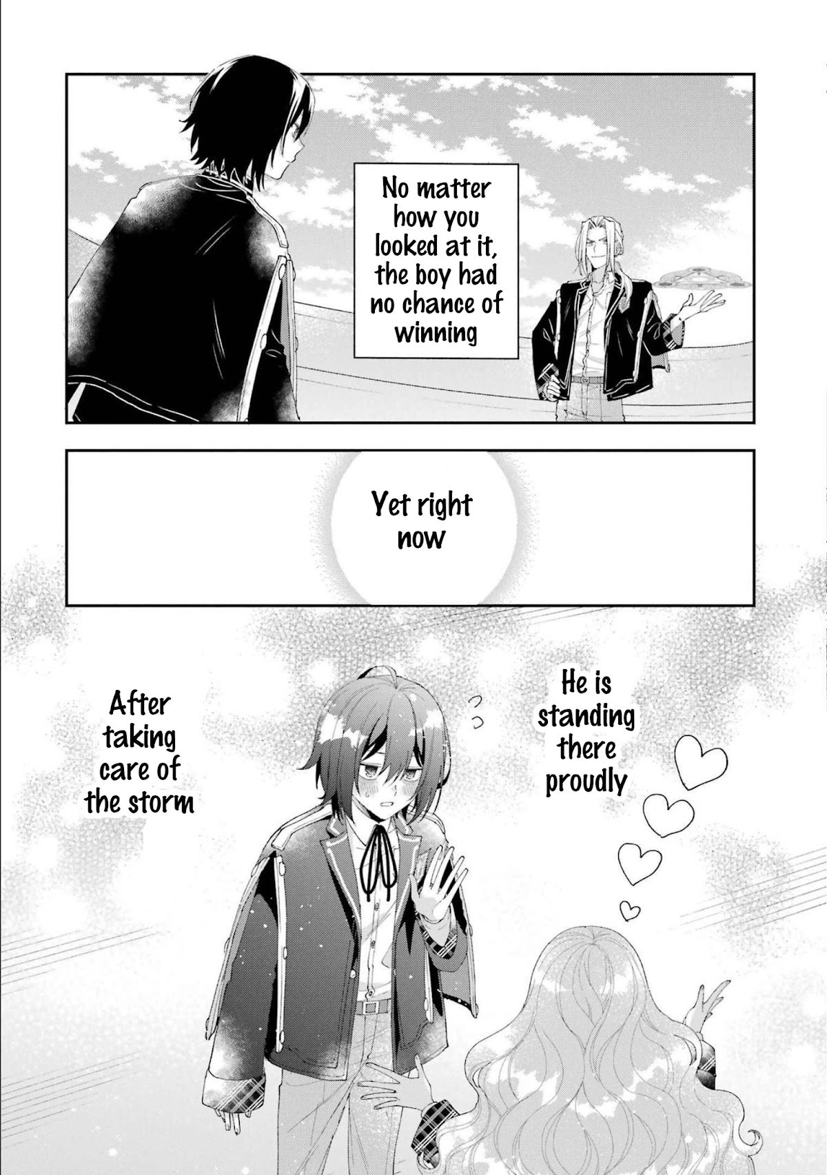 The Noble Girl With a Crush on a Plain and Studious Guy Finds the Arrogant Prince to Be a Nuisance Chapter 14 page 21 - Chapter 14: The moment the world changed
