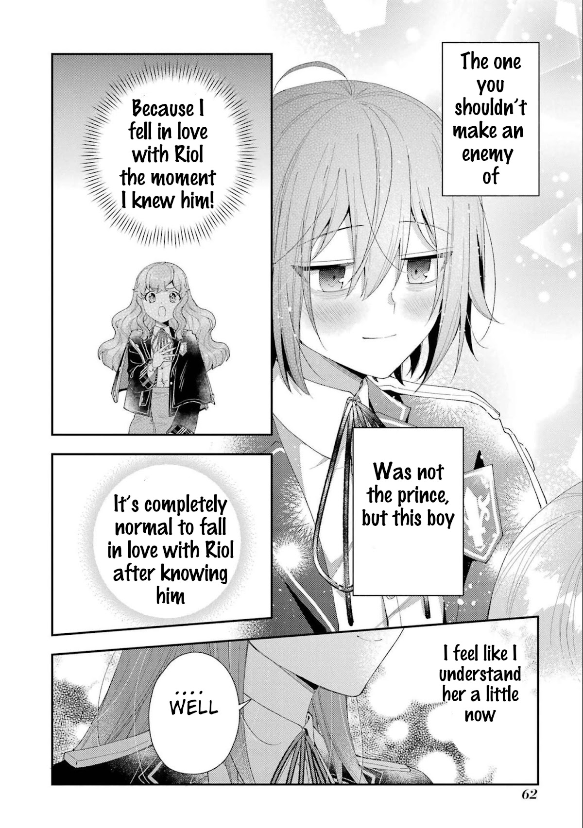 The Noble Girl With a Crush on a Plain and Studious Guy Finds the Arrogant Prince to Be a Nuisance Chapter 14 page 22 - Chapter 14: The moment the world changed