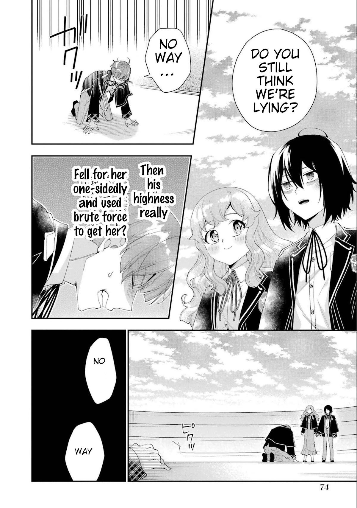 The Noble Girl With a Crush on a Plain and Studious Guy Finds the Arrogant Prince to Be a Nuisance Chapter 14 page 34 - Chapter 14: The moment the world changed