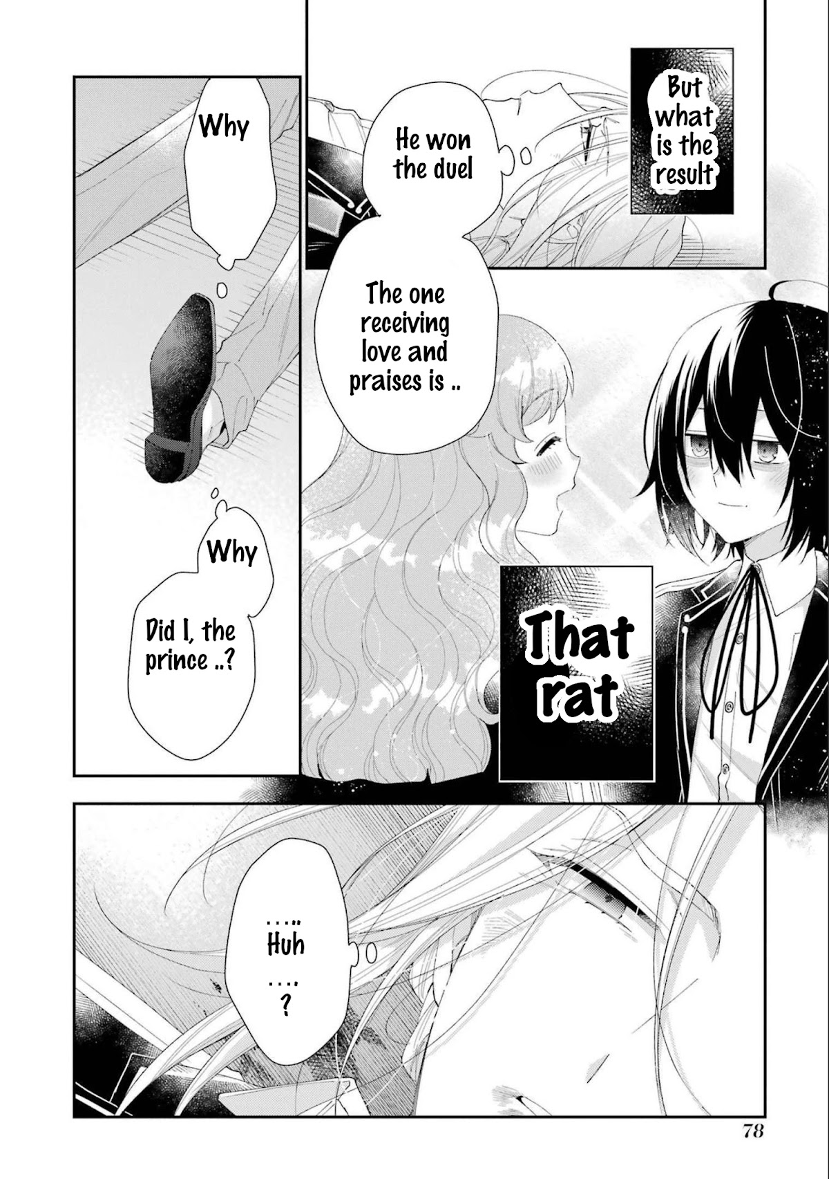 The Noble Girl With a Crush on a Plain and Studious Guy Finds the Arrogant Prince to Be a Nuisance Chapter 14 page 38 - Chapter 14: The moment the world changed