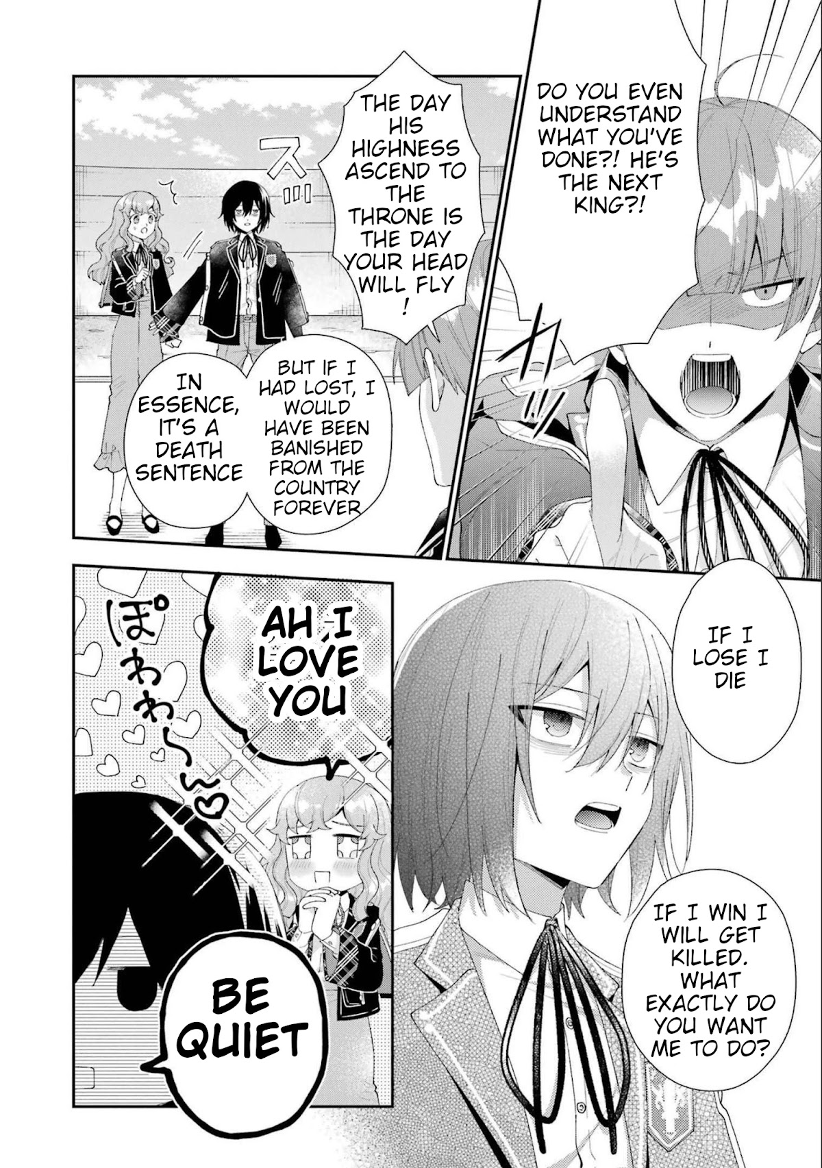 The Noble Girl With a Crush on a Plain and Studious Guy Finds the Arrogant Prince to Be a Nuisance Chapter 14 page 4 - Chapter 14: The moment the world changed