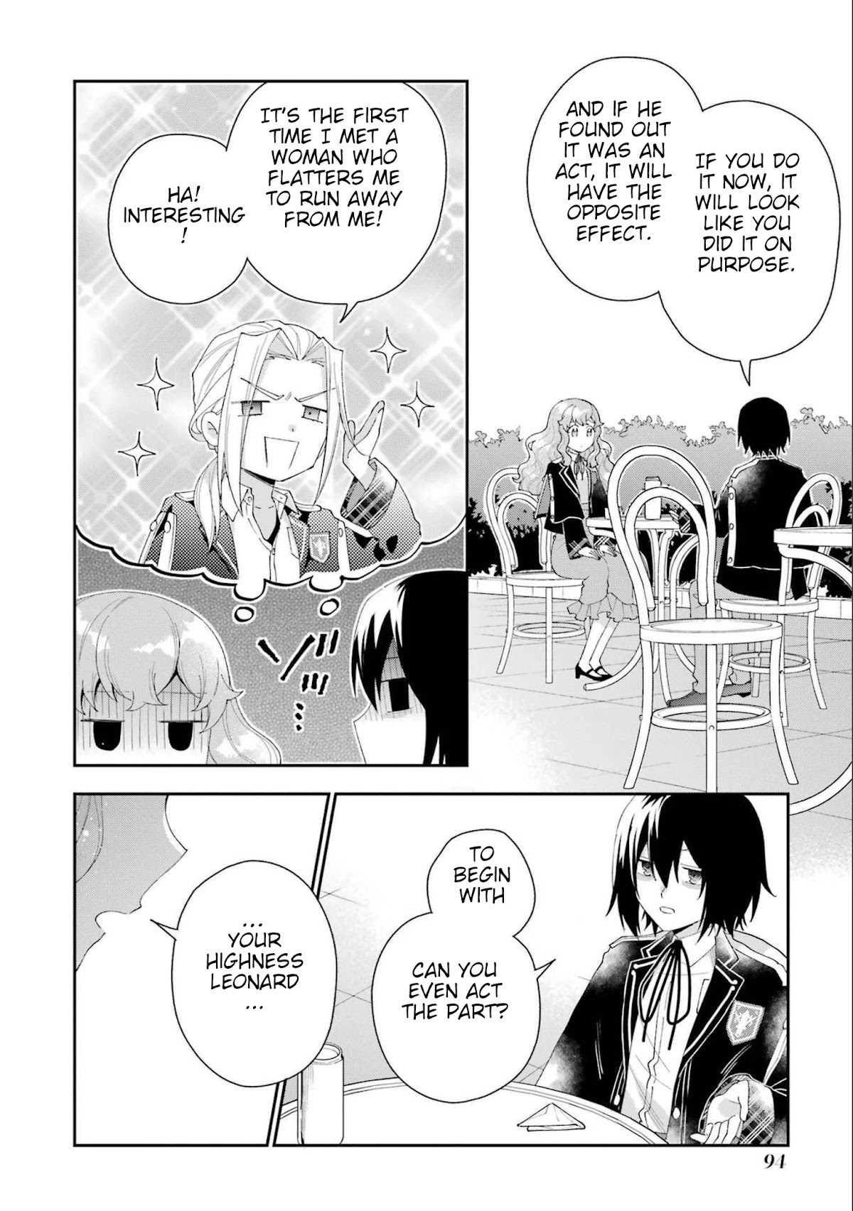 The Noble Girl With a Crush on a Plain and Studious Guy Finds the Arrogant Prince to Be a Nuisance Chapter 15 page 10 - Chapter 15: Because you gave me magic