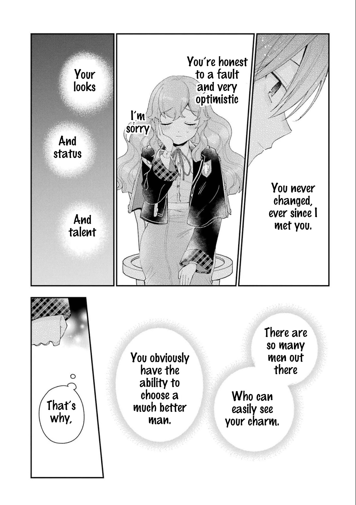 The Noble Girl With a Crush on a Plain and Studious Guy Finds the Arrogant Prince to Be a Nuisance Chapter 15 page 14 - Chapter 15: Because you gave me magic
