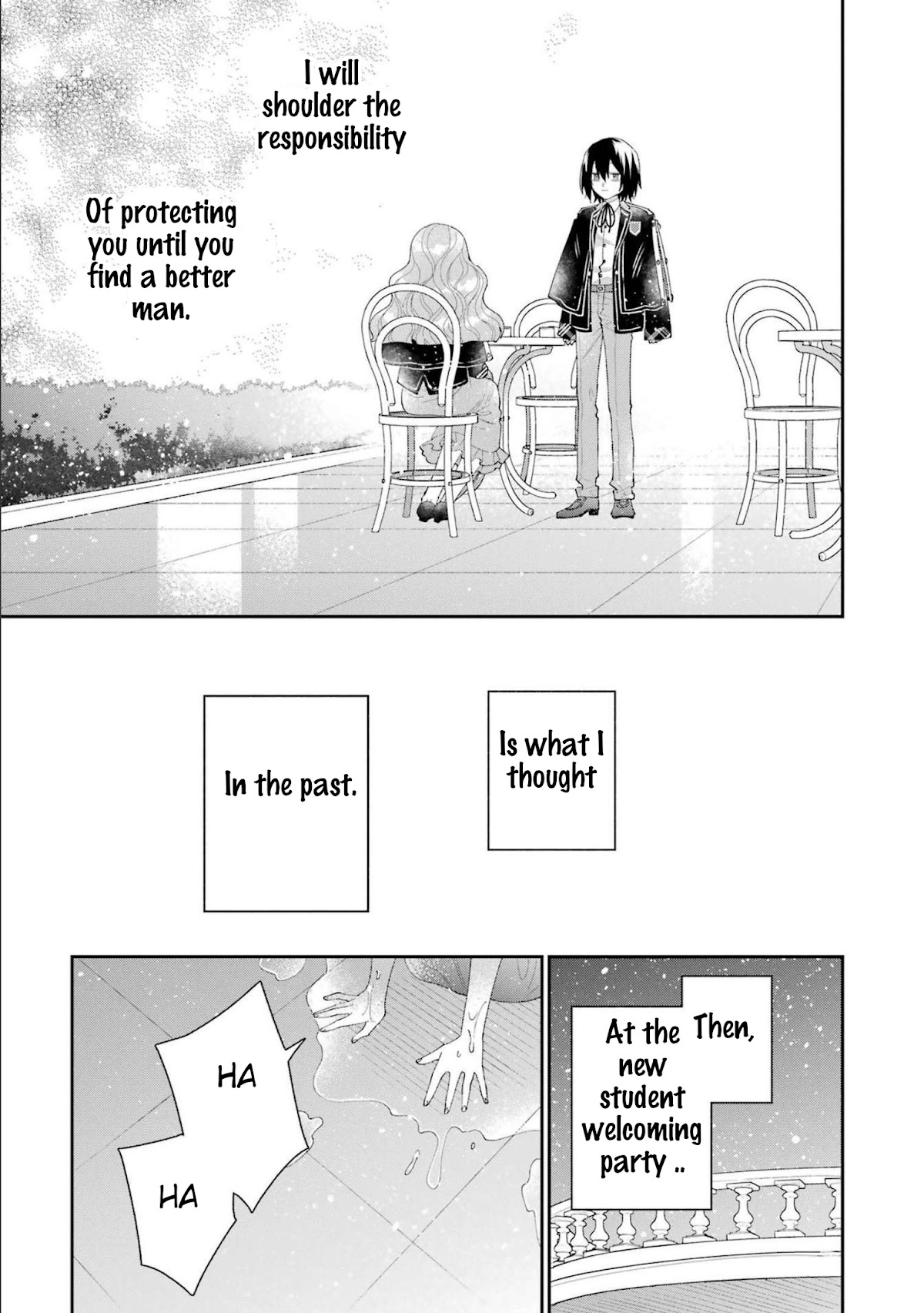 The Noble Girl With a Crush on a Plain and Studious Guy Finds the Arrogant Prince to Be a Nuisance Chapter 15 page 15 - Chapter 15: Because you gave me magic