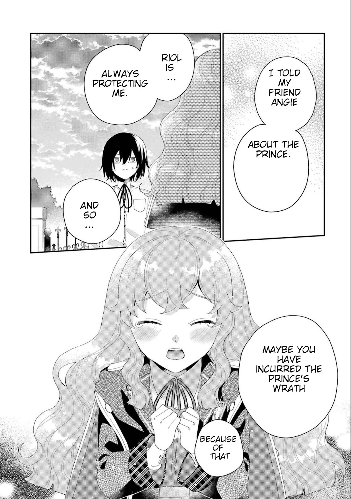 The Noble Girl With a Crush on a Plain and Studious Guy Finds the Arrogant Prince to Be a Nuisance Chapter 15 page 22 - Chapter 15: Because you gave me magic