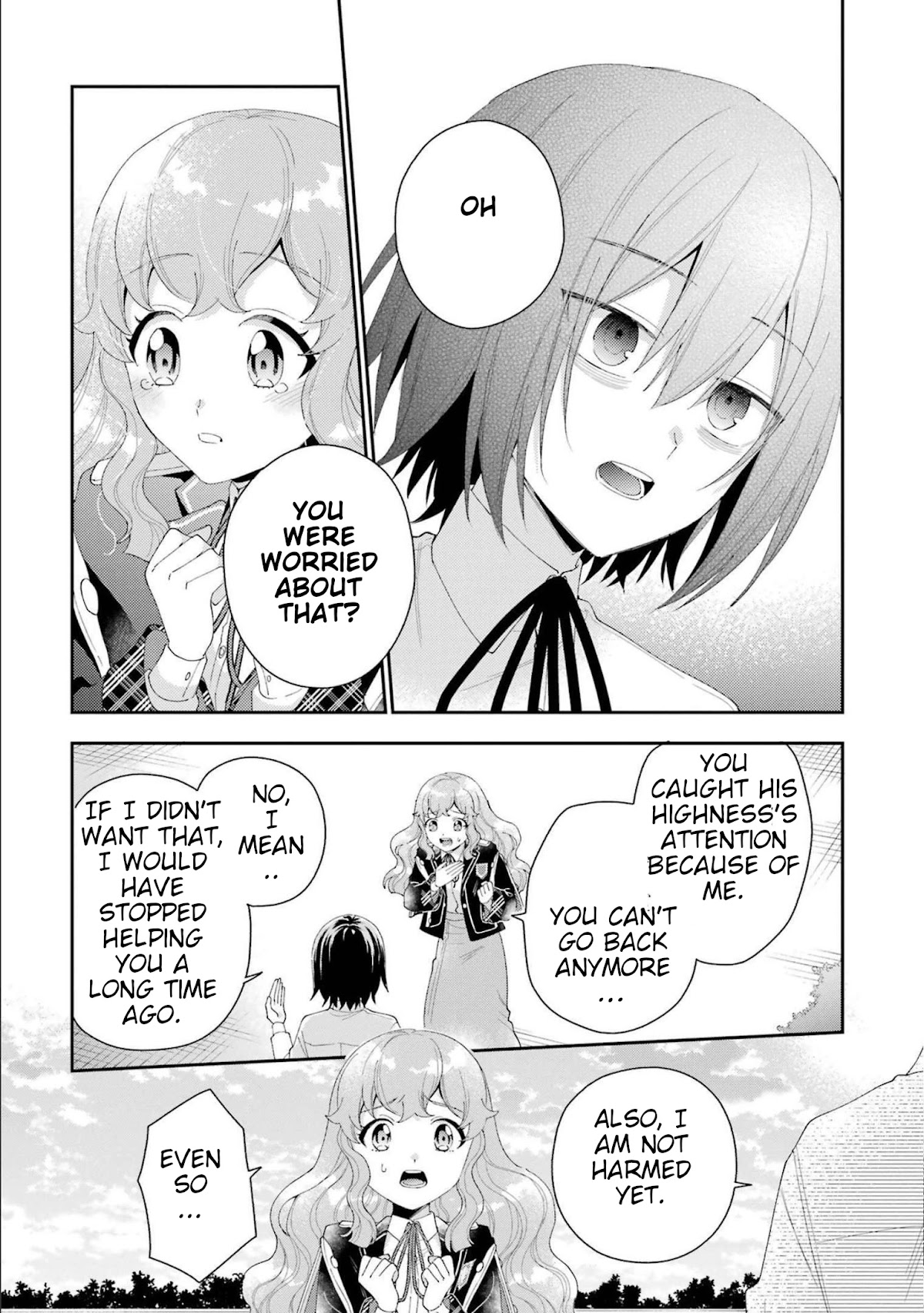The Noble Girl With a Crush on a Plain and Studious Guy Finds the Arrogant Prince to Be a Nuisance Chapter 15 page 23 - Chapter 15: Because you gave me magic