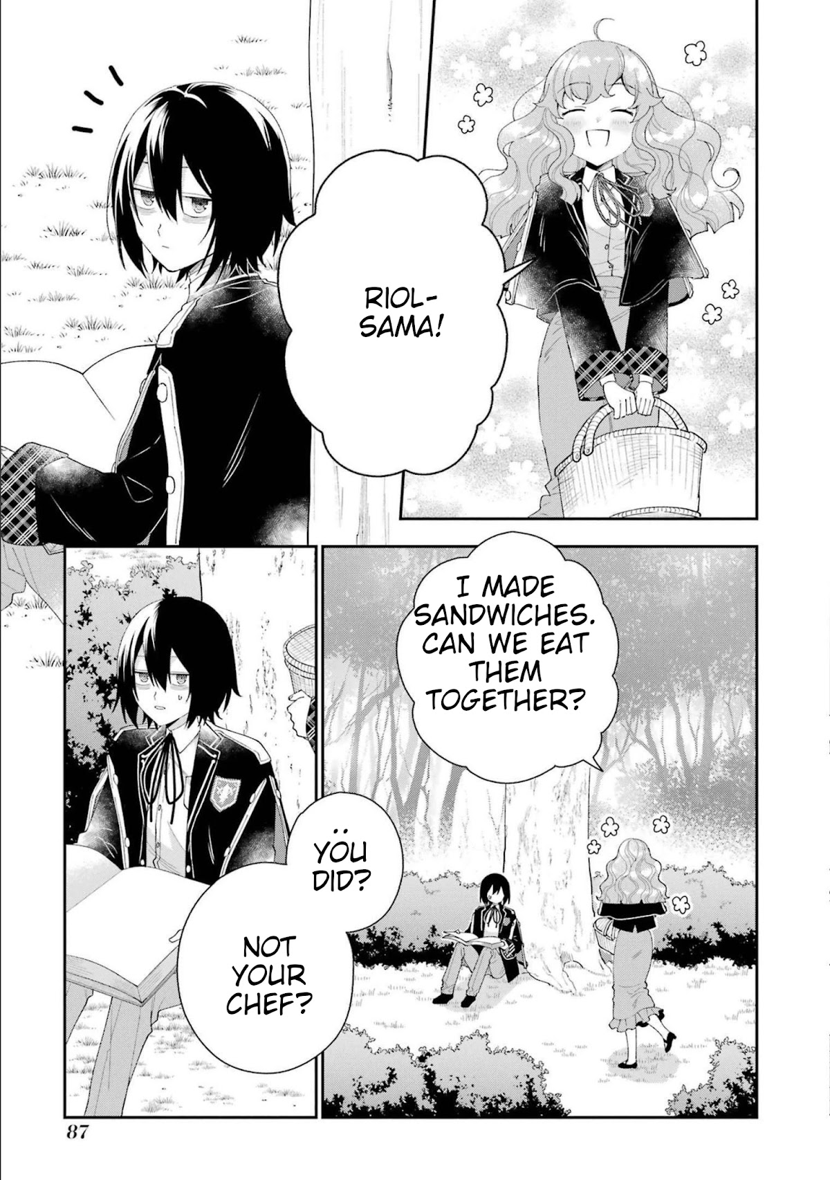 The Noble Girl With a Crush on a Plain and Studious Guy Finds the Arrogant Prince to Be a Nuisance Chapter 15 page 3 - Chapter 15: Because you gave me magic