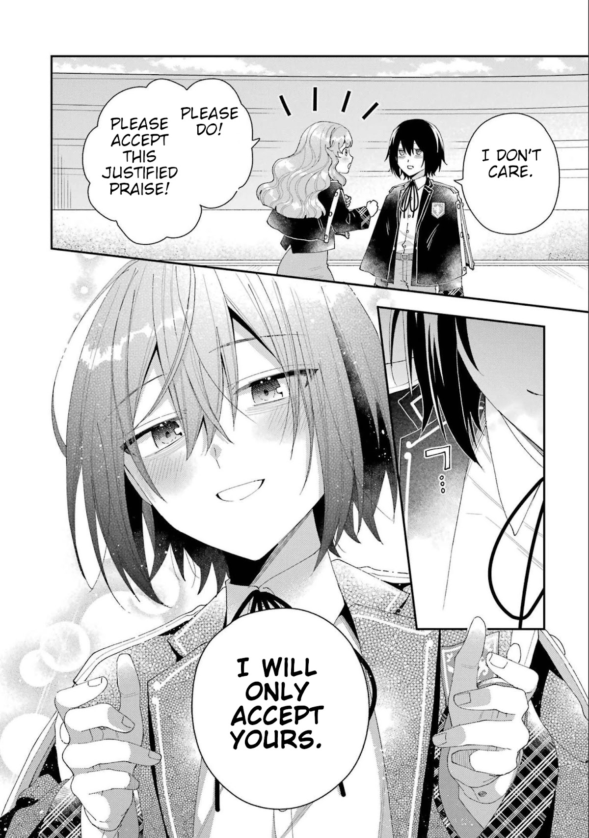 The Noble Girl With a Crush on a Plain and Studious Guy Finds the Arrogant Prince to Be a Nuisance Chapter 15 page 38 - Chapter 15: Because you gave me magic