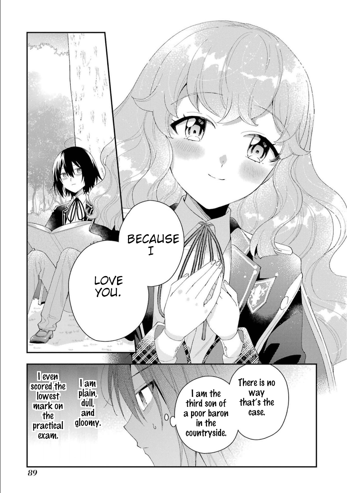 The Noble Girl With a Crush on a Plain and Studious Guy Finds the Arrogant Prince to Be a Nuisance Chapter 15 page 5 - Chapter 15: Because you gave me magic
