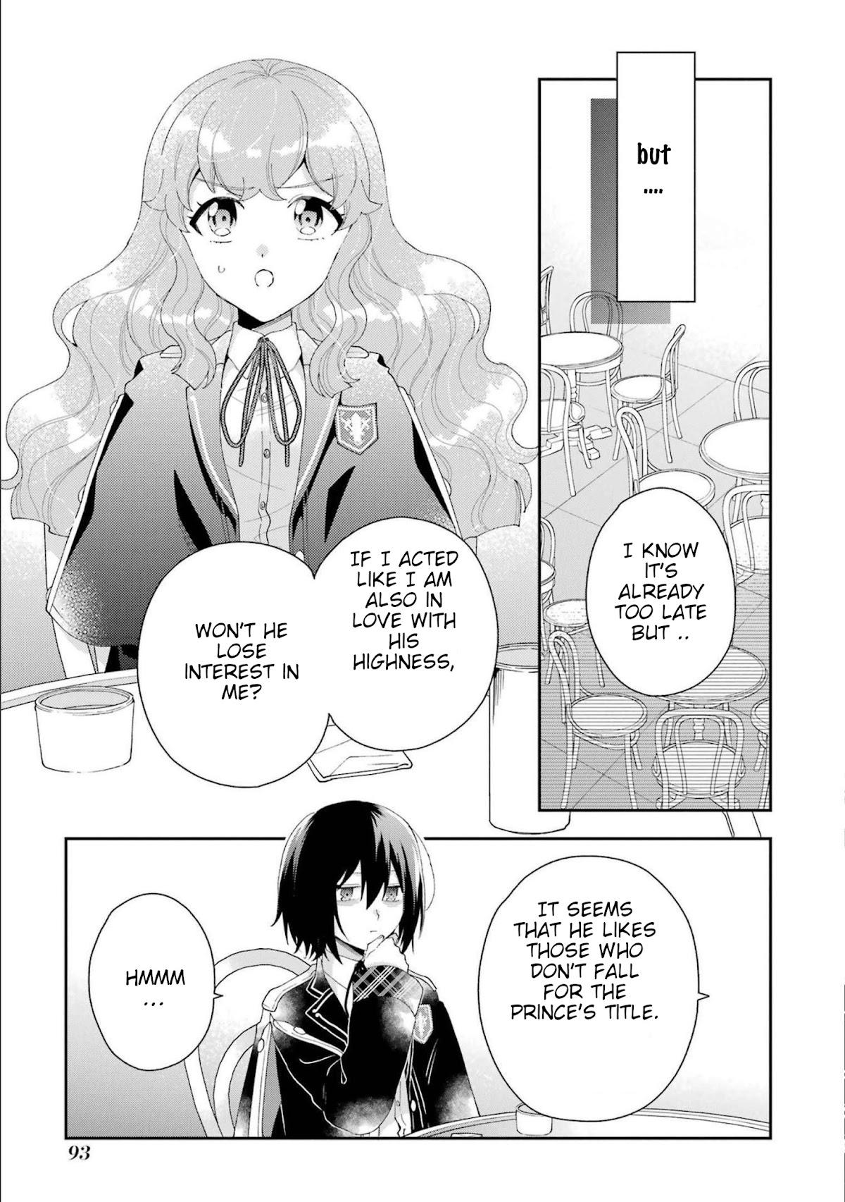 The Noble Girl With a Crush on a Plain and Studious Guy Finds the Arrogant Prince to Be a Nuisance Chapter 15 page 9 - Chapter 15: Because you gave me magic
