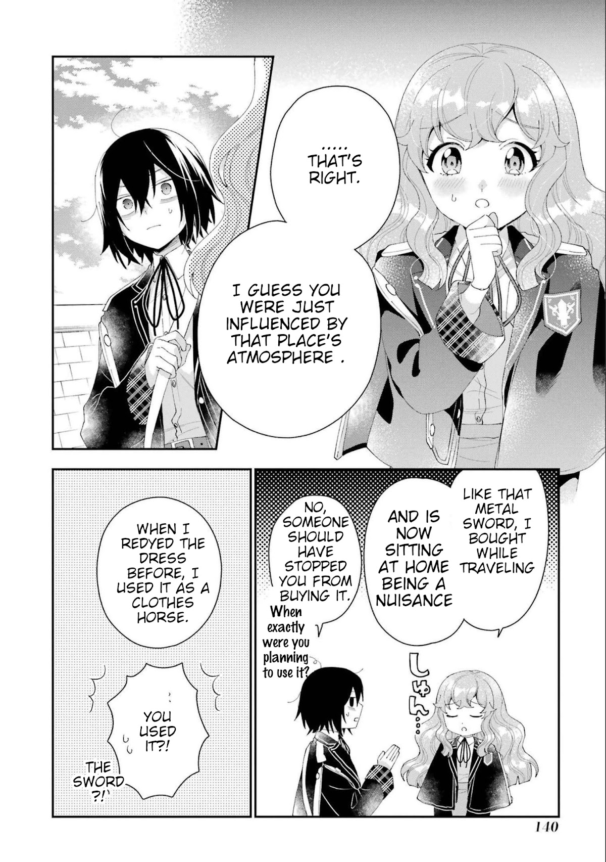 The Noble Girl With a Crush on a Plain and Studious Guy Finds the Arrogant Prince to Be a Nuisance Chapter 16 page 14 - Chapter 16: The unchanging days