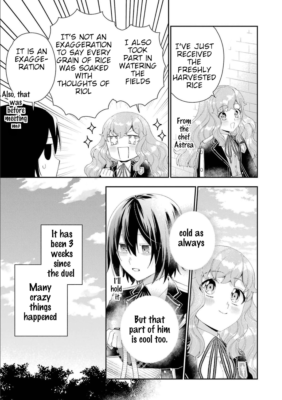The Noble Girl With a Crush on a Plain and Studious Guy Finds the Arrogant Prince to Be a Nuisance Chapter 16 page 3 - Chapter 16: The unchanging days