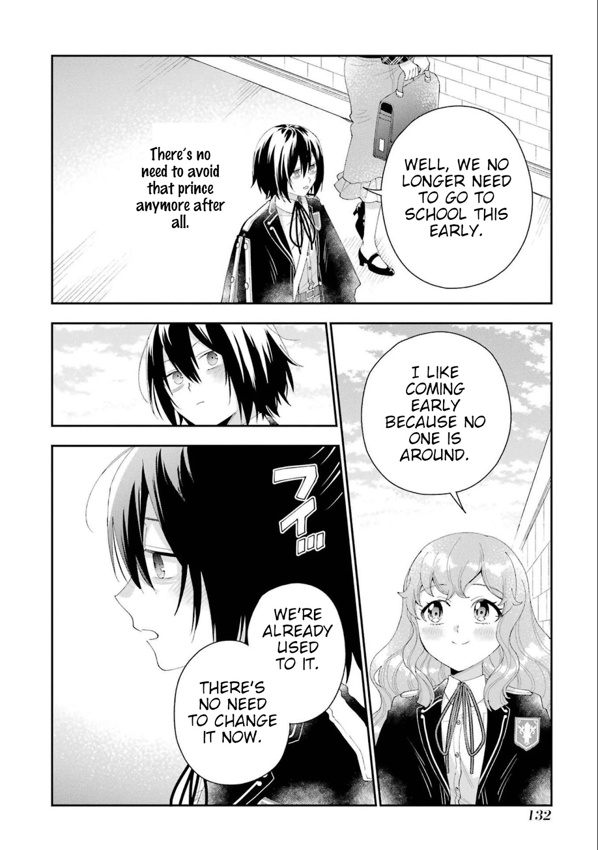 The Noble Girl With a Crush on a Plain and Studious Guy Finds the Arrogant Prince to Be a Nuisance Chapter 16 page 6 - Chapter 16: The unchanging days