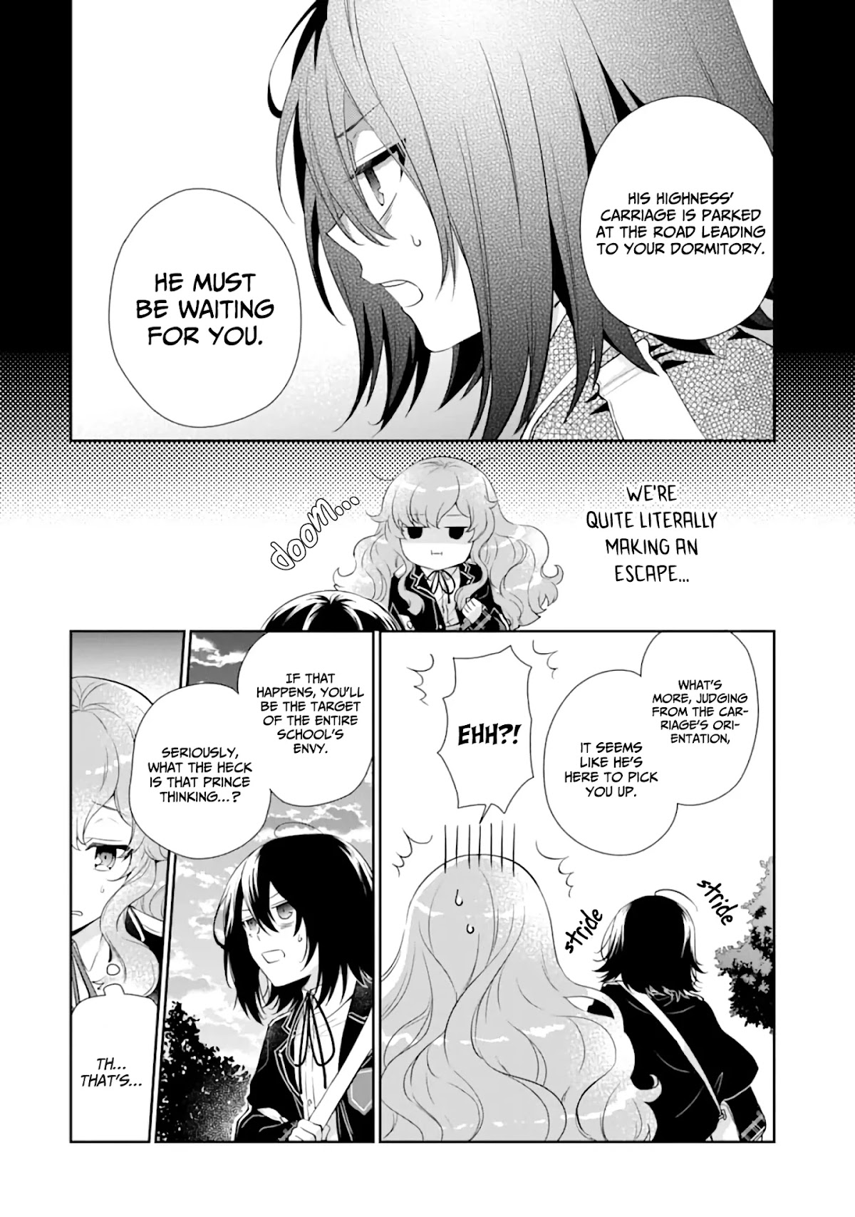 The Noble Girl With a Crush on a Plain and Studious Guy Finds the Arrogant Prince to Be a Nuisance Chapter 2 page 19 - Chapter 2: The Date After School