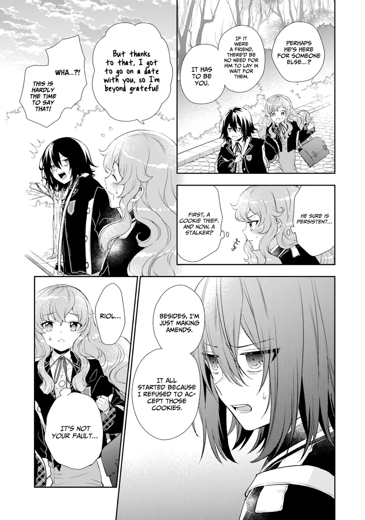 The Noble Girl With a Crush on a Plain and Studious Guy Finds the Arrogant Prince to Be a Nuisance Chapter 2 page 20 - Chapter 2: The Date After School