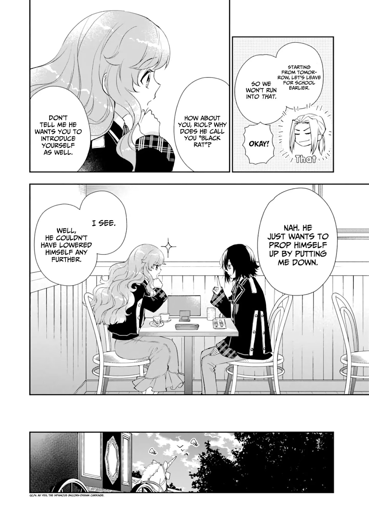 The Noble Girl With a Crush on a Plain and Studious Guy Finds the Arrogant Prince to Be a Nuisance Chapter 2 page 23 - Chapter 2: The Date After School