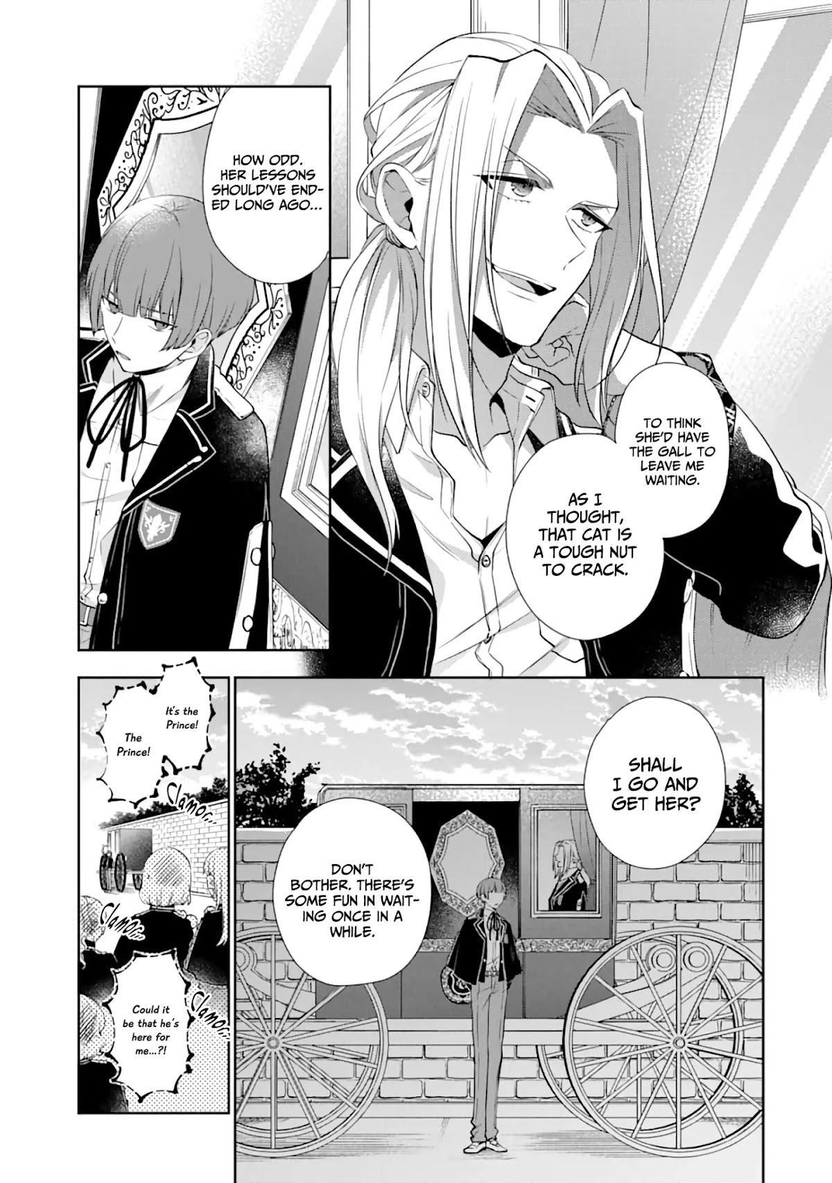 The Noble Girl With a Crush on a Plain and Studious Guy Finds the Arrogant Prince to Be a Nuisance Chapter 2 page 24 - Chapter 2: The Date After School