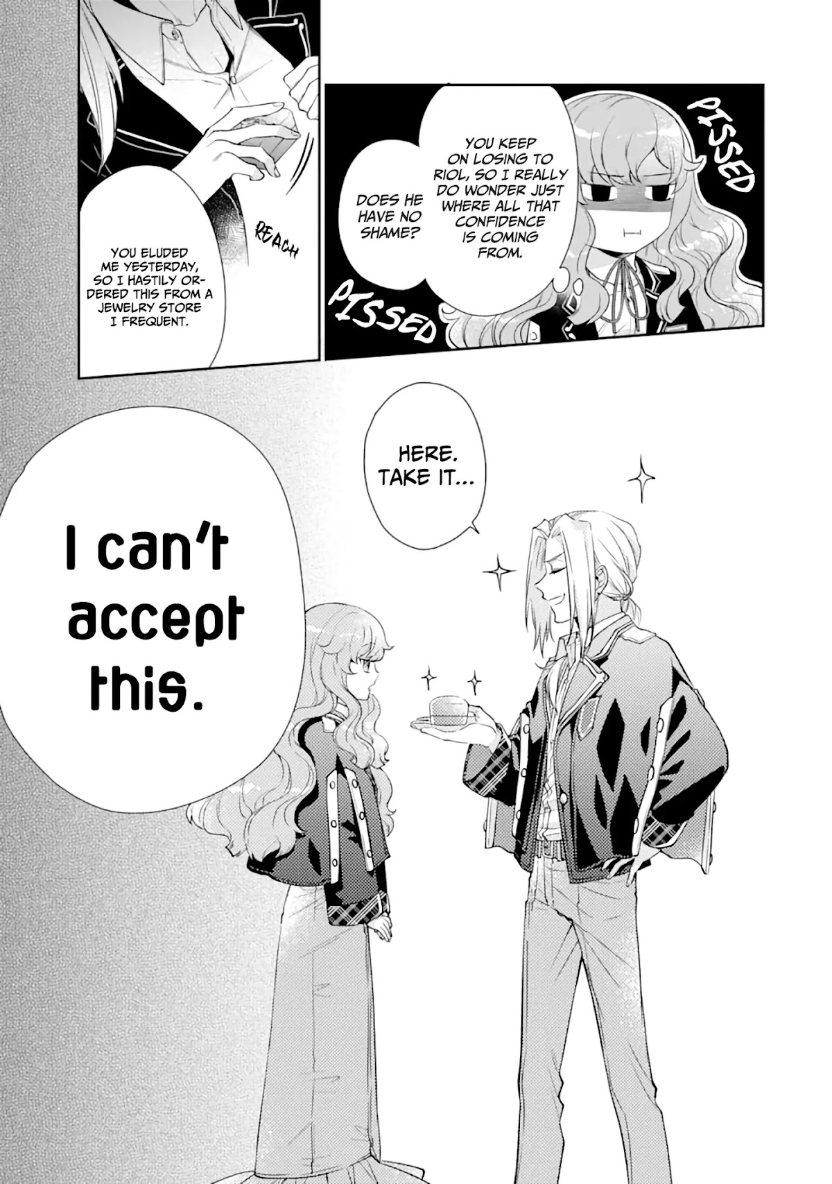 The Noble Girl With a Crush on a Plain and Studious Guy Finds the Arrogant Prince to Be a Nuisance Chapter 2 page 38 - Chapter 2: The Date After School