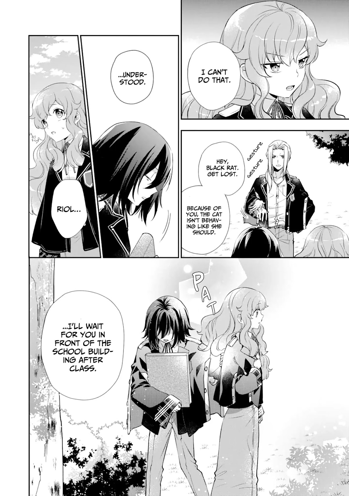 The Noble Girl With a Crush on a Plain and Studious Guy Finds the Arrogant Prince to Be a Nuisance Chapter 2 page 9 - Chapter 2: The Date After School