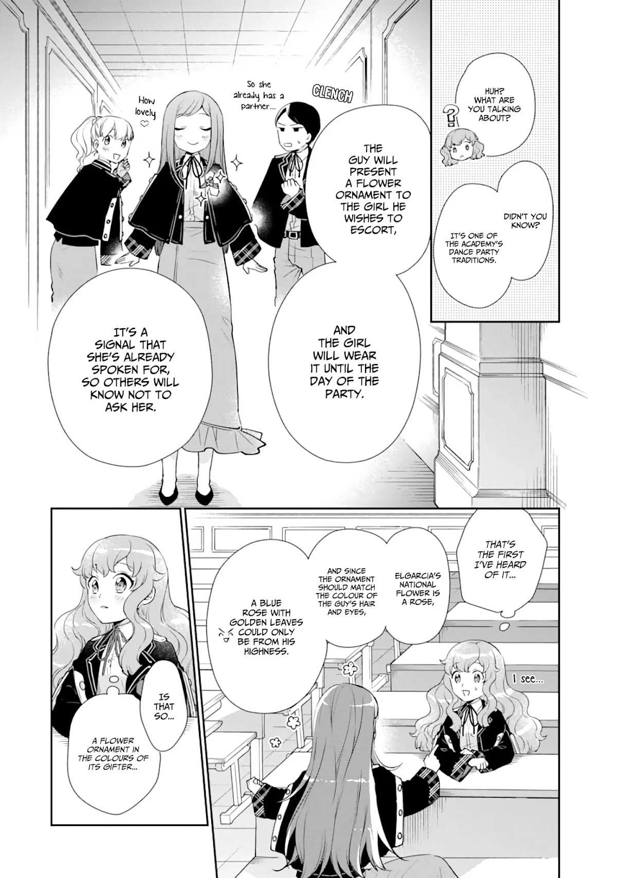 The Noble Girl With a Crush on a Plain and Studious Guy Finds the Arrogant Prince to Be a Nuisance Chapter 3 page 11 - Chapter 3