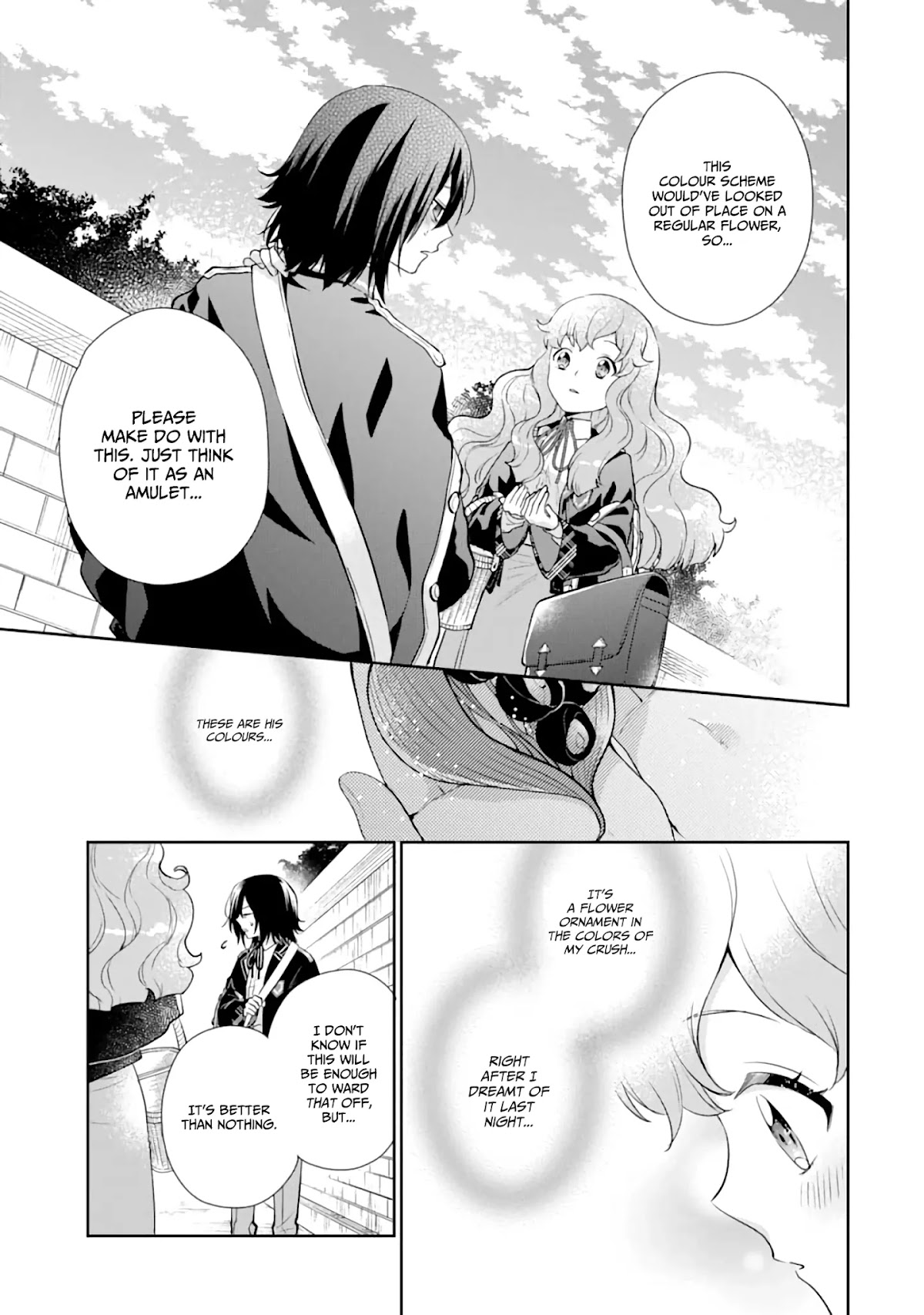 The Noble Girl With a Crush on a Plain and Studious Guy Finds the Arrogant Prince to Be a Nuisance Chapter 3 page 14 - Chapter 3