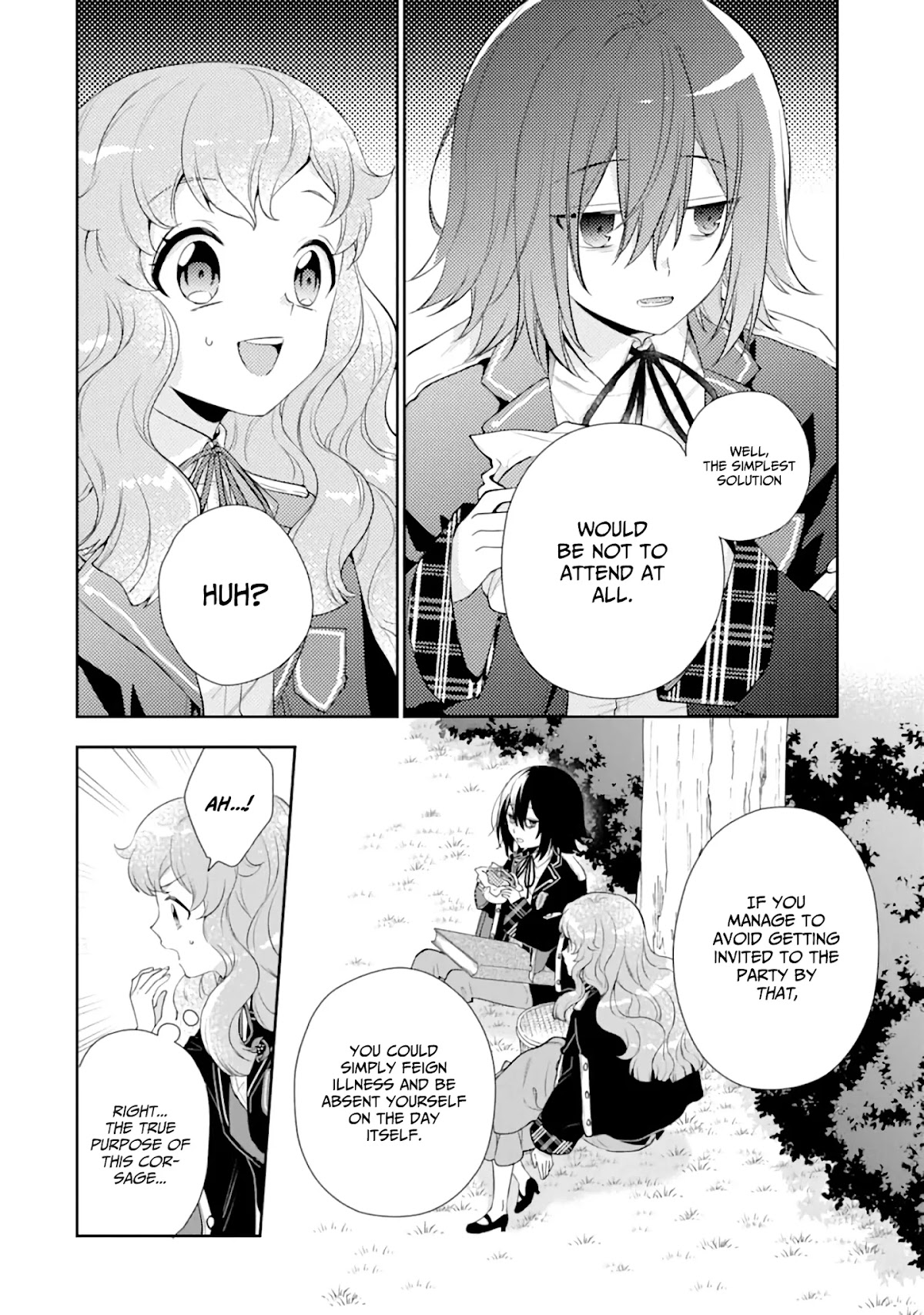 The Noble Girl With a Crush on a Plain and Studious Guy Finds the Arrogant Prince to Be a Nuisance Chapter 3 page 27 - Chapter 3